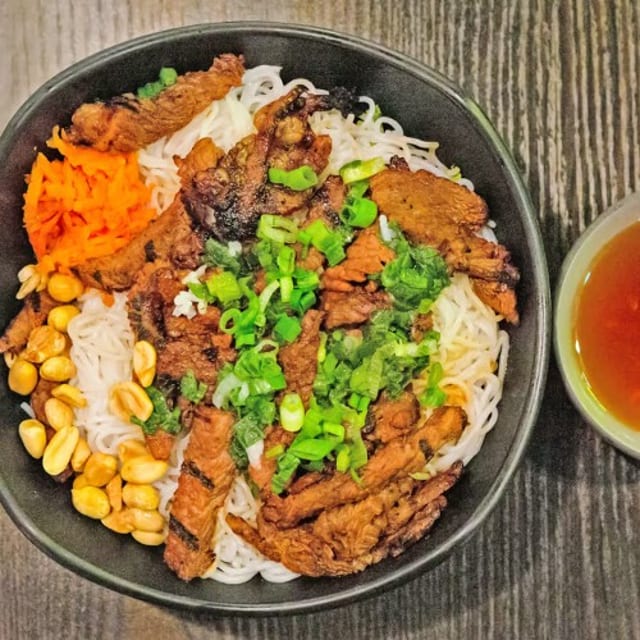 61. Bun Bo Nuong  Grilled Slice Ribeye with Rice Vermicelli.